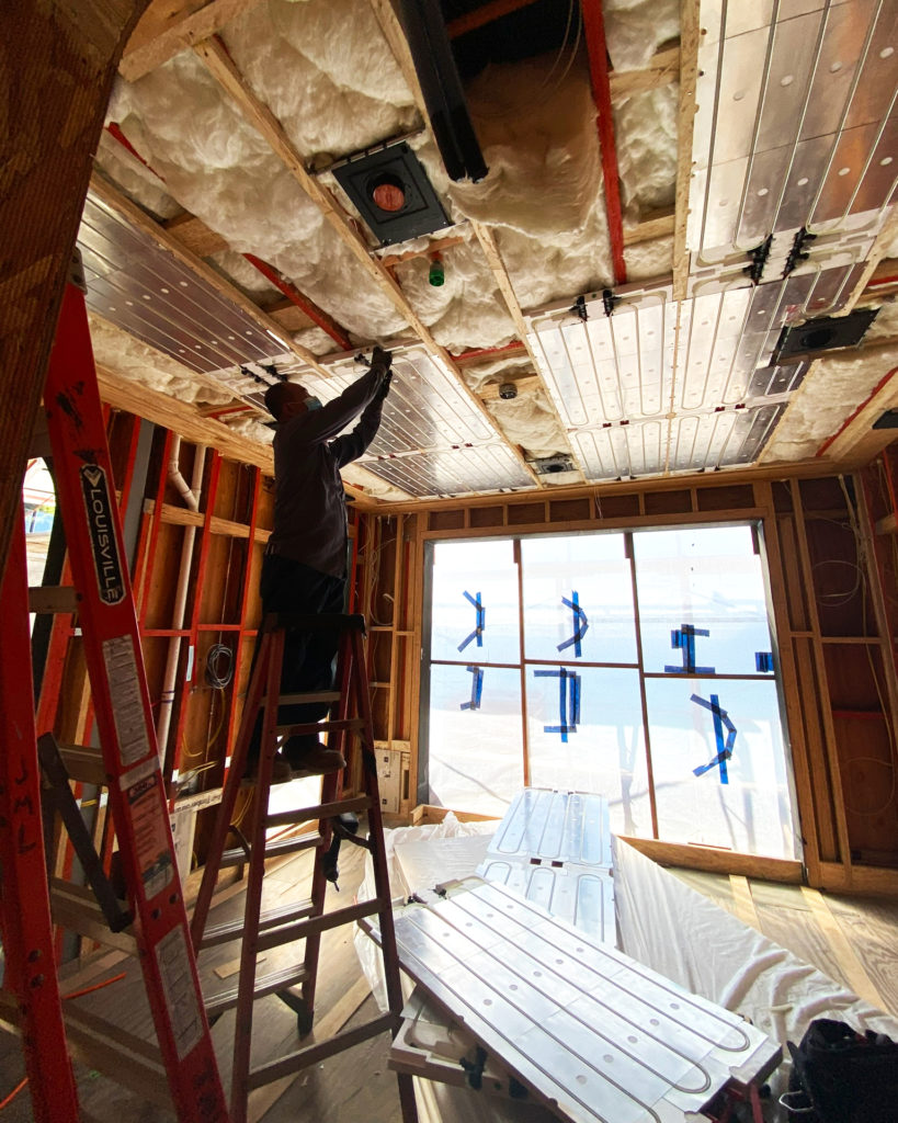 Mayo Mechanical Ray Magic® NK Radiant Ceiling Install!