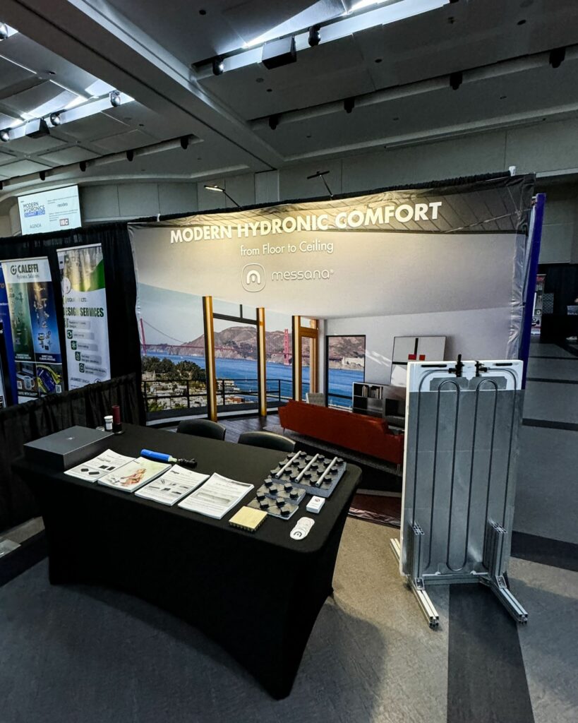 Messana booth at the 2024 Modern Hydronics Summit