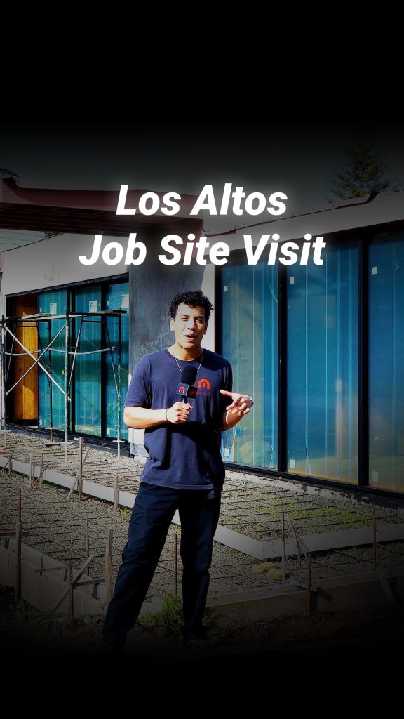 Job Site visit thumbnail for los altos project