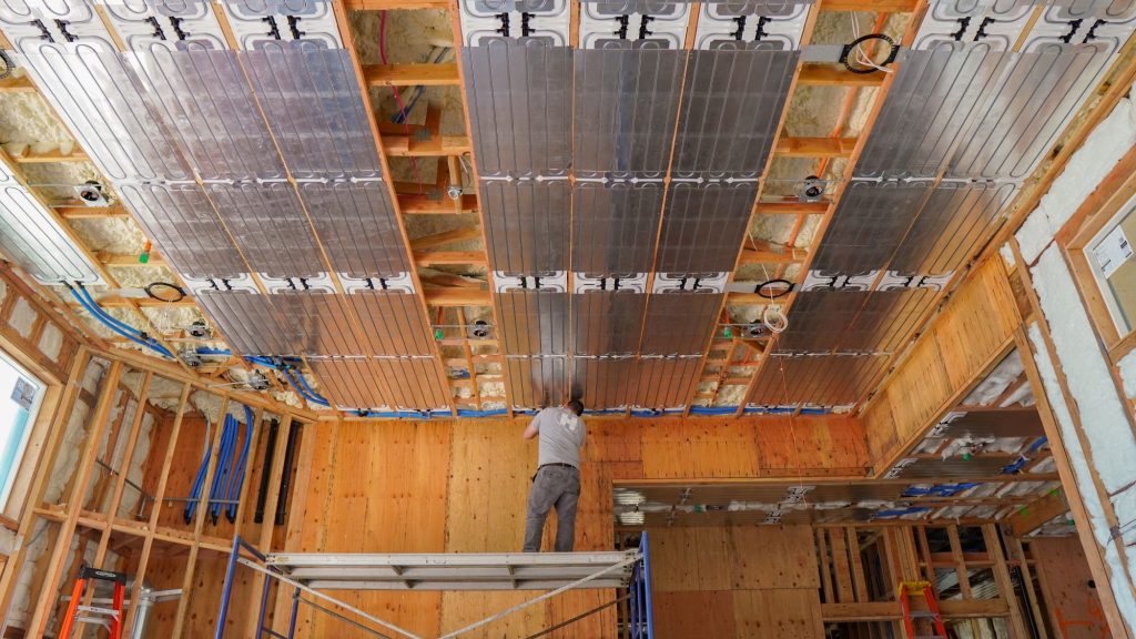 Messana Radiant Ceiling Install