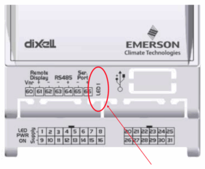 Emerson I/O LEDs for Messana Controls